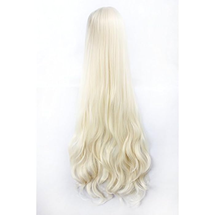 DILLARDS Long Curly Cosplay Wig - Blond, 338A - Image 4